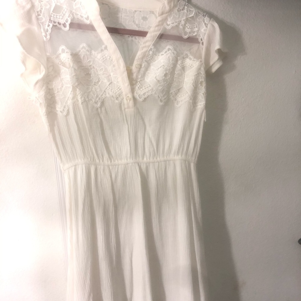 White dress